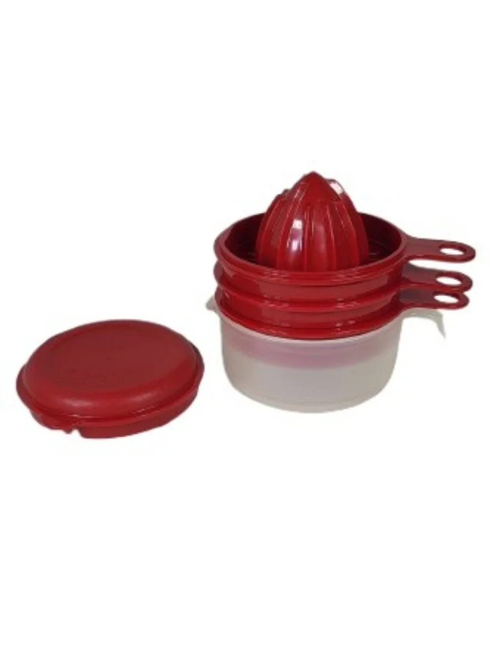 Tupperware 5pc Cooks Maid Juicer Grator Strainer Egg Seperator Set